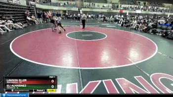 106 lbs Finals (8 Team) - Lawson Eller, New Prague vs Eli Almarinez, Vacaville