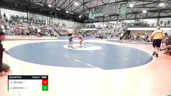 66-69 lbs Quarterfinal - Lucas Whalen, LeRoy Panthers vs Johnny Demonte, NWo Wrestling Club