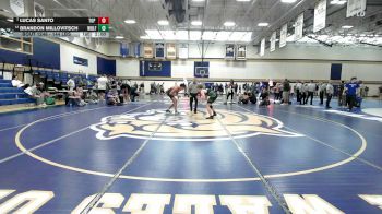 144 lbs Consolation - Lucas Santo, Top Flight Wrestling Academy vs Brandon Millovitsch, Wolfgang