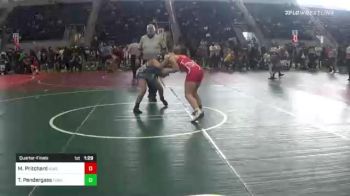 116 lbs Quarterfinal - Madeline Pritchard, Askeo vs Trinity Pendergass, Ford Dynasty WC