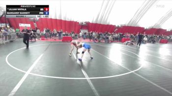 110 lbs Round 1 - Lillian Wiitala, Askren Wrestling Academy vs Margaret Barrett, Sauk Prairie Wrestling Club