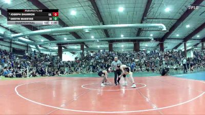 113 lbs Quarterfinal - Destin Maestas, SLAM! Nevada vs Joseph Sharron, Galena