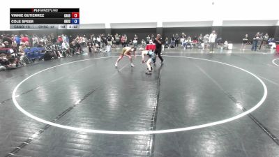 144 lbs Vinnie Gutierrez, California Gold vs Cole Speer, Ohio Scarlet FS