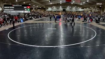 106 lbs Quarterfinals (8 Team) - Abram Trone, Signal Mountain High School vs Jordan Frye, Tullahoma High School