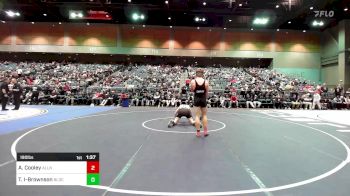 190 lbs Quarterfinal - Aiden Cooley, Allen vs Tyson Irby-Brownson, Boulder City