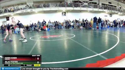 145 lbs Cons. Semi - Aiden Kiner, Indiana vs Silas Foster, Legends Of Gold Wrestling