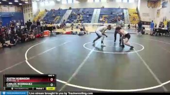 126 lbs Round 7 (8 Team) - Carlos Rodriguez, Team Osceola vs Justin Robinson, Black Hive