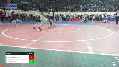 110 lbs Round Of 64 - Andrew Stockton, Cashion Wrestling Club vs Haiden Eller, Newkirk