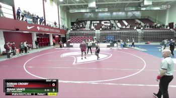 285 lbs 1st Place Match - Isaiah Vance, Pitt-Johnstown vs Dorian Crosby, Gannon