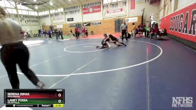 120 (122) Cons. Round 3 - Serena Dimas, Healdsburg vs Laney Fossa, Kelseyville