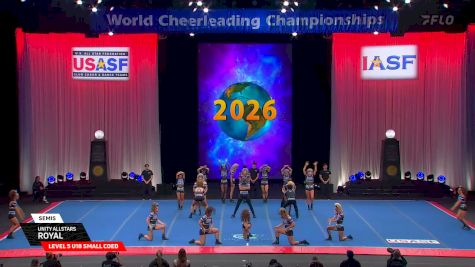 Unity Allstars - Royal (England) [2026 L5 U18 Small Coed Semis] 2026 The Cheerleading Worlds