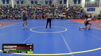 157 lbs Cons. Round 4 - Levi Schroeder, Columbus Grove vs Rocco D`amico, Sandusky