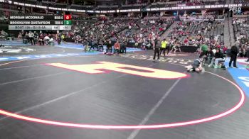 G115-5A Quarterfinal - Morgan McDonald, Mead High School Girls vs Brooklynn Gustafson, Thornton Girls