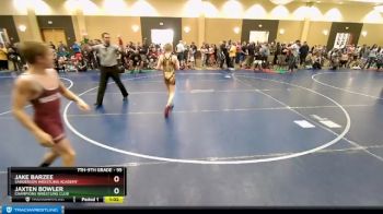 95 lbs Semifinal - Jaxten Bowler, Champions Wrestling Club vs Jake Barzee, Sanderson Wrestling Academy