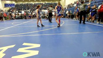 97-102 lbs Rr Rnd 2 - Anistyn St. Clair, Choctaw Ironman Youth Wrestling vs Sophie Brown, Choctaw Ironman Youth Wrestling