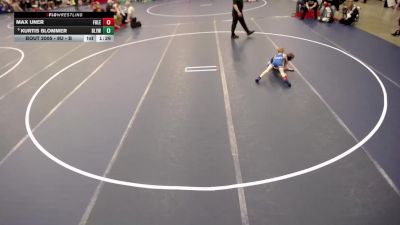 8U - B Champ. Round 1 - Max Uner, Foley vs Kurtis Blommer, Big Lake Youth Wrestling