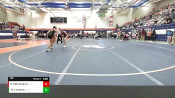 130 lbs Champ. Round 2 - Olive Linhorst, Edwardsville (H.S.) vs Sofia Petronijevic, Morton Cicero