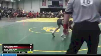 145 lbs Round 1 (3 Team) - Jesse Vanorden, Wantagh Sr High vs Joseph Frieberg, Lancaster HS