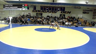 116 lbs Consi Of 8 #2 - Cruz Little, Faith Christian (PA) vs Phillip Hernandez, Clovis North