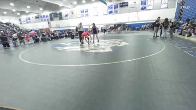 140 lbs Cons. Round 3 - Ranna Payamfar, Redondo Union vs Jacquelyn Dominguez, Shadow Hills