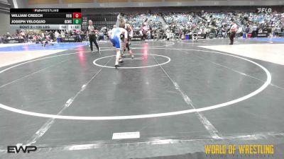 135 lbs Round Of 128 - William Creech, Reign Wrestling Club vs Joseph Veloquio, Dark Cloud Wrestling Club