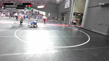 150 lbs Champ. Round 1 - Cassius Keup, Monona Grove/McFarland Wrestling Club vs Cole Ragsdale, Cameron