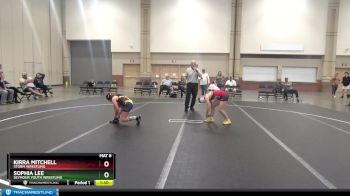 95 lbs Round 4 - Kirra Mitchell, Storm Wrestling vs Sophia Lee, Seymour Youth Wrestling