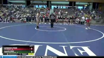 152 lbs Semifinals (8 Team) - Cameron Steed, Collinsville vs Mason Kidd, Coweta Public School