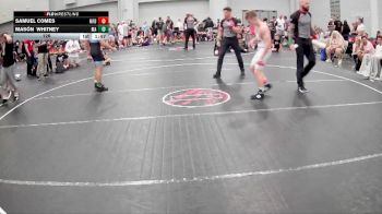 126 lbs Round 5 (6 Team) - Masón Whitney, Mat Assassins vs Samuel Comes, MF Dynasty