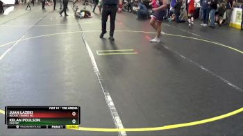 112 lbs Cons. Round 4 - Juan Lazeki, Rocket Trained WC vs Kelan Poulson, Clio WC