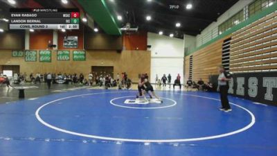 133 lbs Cons. Round 3 - Landon Bernal, Imperial Valley College vs Evan Rabago, Mt San Antonio Community College