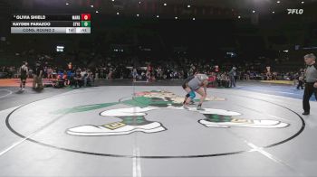 4A/3A/2A/1A Girls 155 Cons. Round 2 - Kayden Parazoo, Stayton Girls vs Olivia Shield, Marshfield Girls