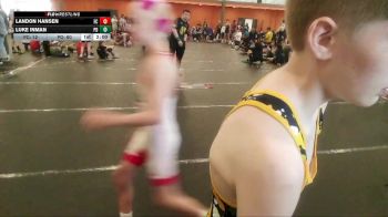 85 lbs Round 4 (6 Team) - Luke Inman, Project Destiny vs Landon Hansen, Full Circle