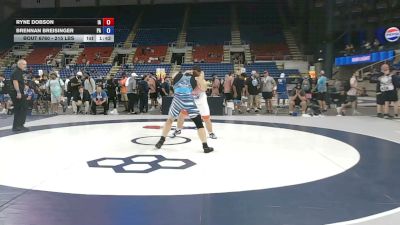 215 lbs Cons. Rd Of 16 - Ryne Dobson, Iowa vs Brennan Breisinger, Pennsylvania