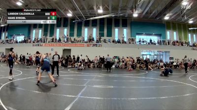 140 lbs Round 3 (6 Team) - Landon Calzadilla, Team Barracuda vs Hans Strobl, Eagle Empire