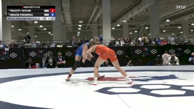 Senior Women Freestyle FS - 53 lbs Quarters - Felicity Taylor, Titan Mercury Wrestling Club (TMWC) vs Gracie Figueroa, Titan Mercury Wrestling Club (TMWC)