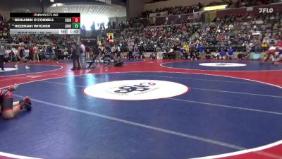 5A 190 lbs Quarterfinal - Benjamin O`connell, Searcy vs Hezekiah Witcher, Lake Hamilton