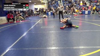 102 lbs Consy 5 - Caleb Czaniecki, Peters Township vs Coleson Santi, All American W.C.