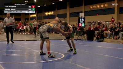 157 lbs Rd Of 32 - Ty Watters, West Virginia vs Derek Raike, Ohio