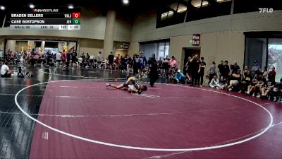 126 lbs Round 4 (6 Team) - Braden Sellers, WALA vs Case Gustofson, Alabama Elite Red