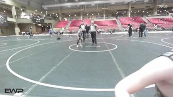 58 lbs Cons. Semi - Noah Dingman, CYWC vs Braven Enders, Kansas Young Guns