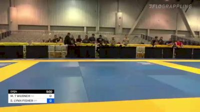 MAKEDA T WUBNEH vs SHELLY LYNN FISHER 2022 World Master IBJJF Jiu-Jitsu Championship