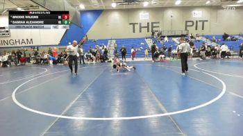 60 lbs 3rd Place Match - Damian Alejandre, Northside Wrestling Club vs Brodie Wilkins, Uintah Wrestling