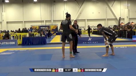 Sebastian Rodriguez Williams vs Jose Mathias Macedo De Lira Luna 2024 World IBJJF Jiu-Jitsu No-Gi Championship