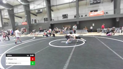 100 lbs 5th Place - Isaiah Hilyer, Other Team vs Forrest Whiteman, Hotshots Wrestling