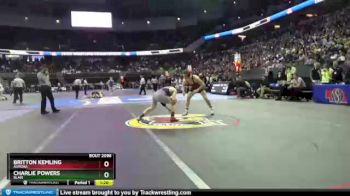 Champ. Round 1 - Britton Kemling, Aurora vs Charlie Powers, Blair