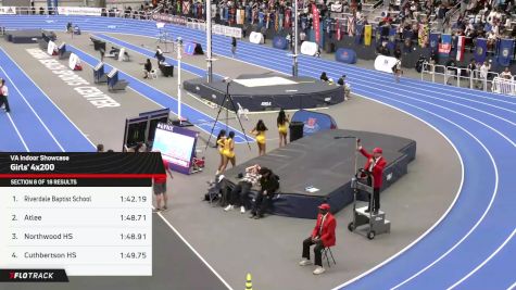 High School Girls' 4x200m Relay, Finals 9