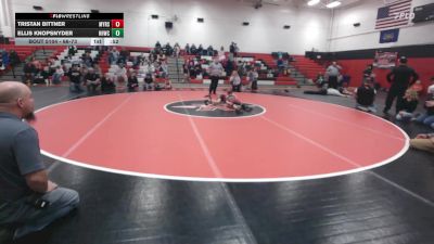 66-73 lbs Round 5 - Tristan Bittner, Meyersdale vs Ellis Knopsnyder, Hillbilly Hammers WC