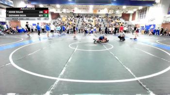 157 lbs Cons. Round 7 - Adam Salas, Los Alamitos vs Giovanni Silva, Westview