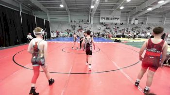 90 lbs Rr Rnd 3 - Alexander Gaudious, Elite NJ Elem Black vs Tucker McKinney, Forge Elm 2